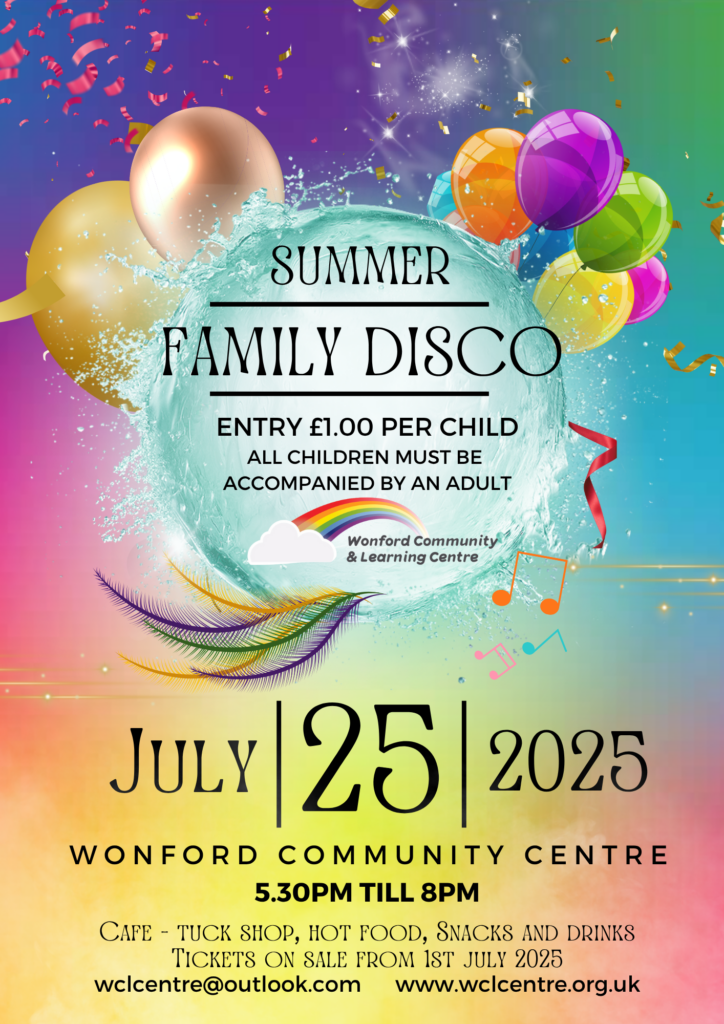 Summer2025-Family Disco - Wonford Community Centre