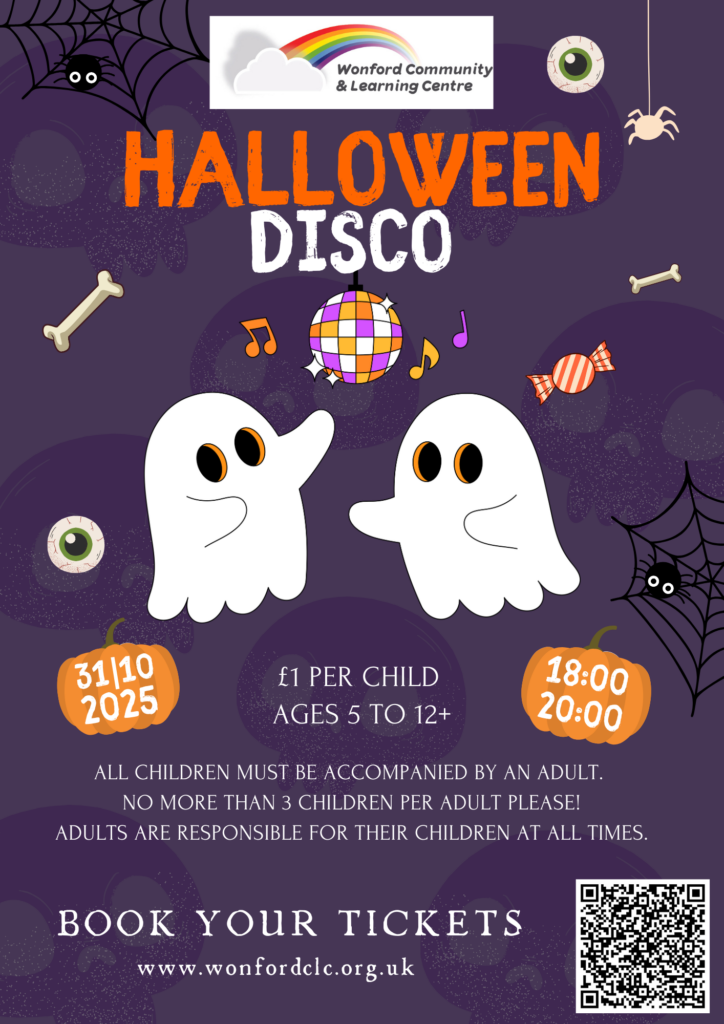 Halloween Disco 2025 Halloween Disco 2025 - Wonford Community and Learning Centre